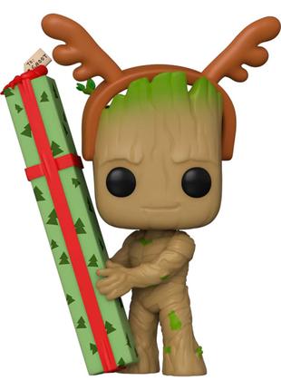 Фігурка Funko Pop Guardians of the Galaxy Holiday special Грут...