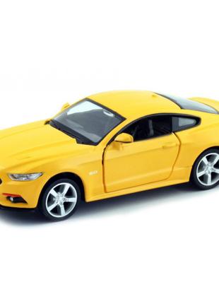 Автомодель Uni-Fortune Ford Mustang 2015 жовта 1:37 (554029M(B)