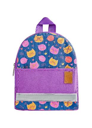 ​Дитячий рюкзак Zo-Zoo Коти фіолетовий (1100631-1)