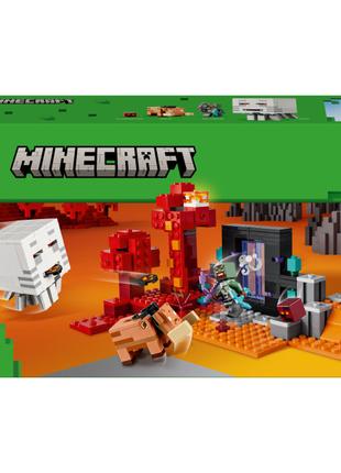 Конструктор LEGO Minecraft Засідка біля порталу в Нижній світ ...