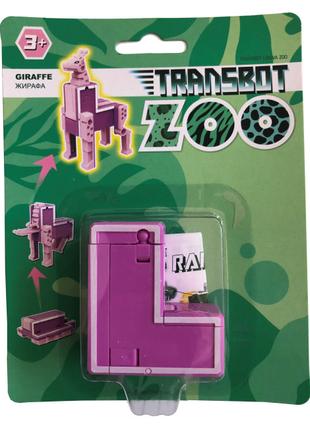 Іграшка-трансформер Transbot Lingva zoo Жирафа (T15507/1/T1550...