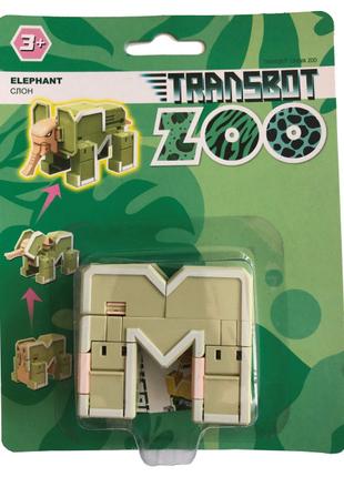 Іграшка-трансформер Transbot Lingva zoo Слон (T15507/1/T15507/...