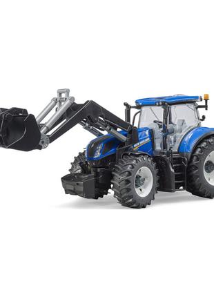 Автомодель Bruder Трактор New Holland з навантажувачем 1:16 (0...