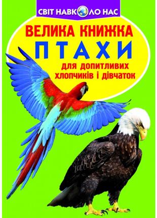 Книжка «Велика книга Птахи» українською