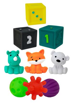 Ігровий набір Infantino Розвивальні іграшки у тубусі (216289I)