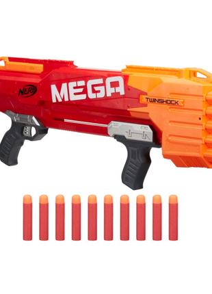 Бластер іграшковий Nerf Mega TwinShock (B9894)