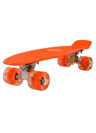 Скейтборд PROFI MS 0848-5 56*14 см Orange (US00260)