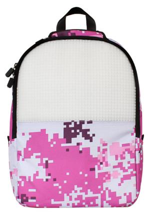 Рюкзак Upixel Camouflage Рожево-білий (WY-A021B)