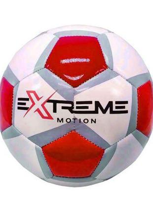 Мяч футбольный №5 "Extreme" (красный)