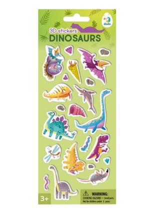 Набір 3D-наліпок DoDo Динозаврики (300846)