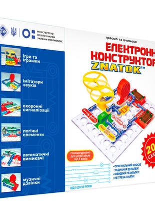Електронний конструктор Znatok Схема 201 (70831)