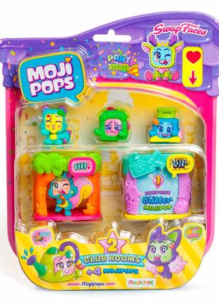Ігровий набір Moji Pops Party Ігрові кімнати (PMPPB416IN00)