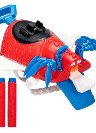 Іграшковий бластер NERF Marvel Mech strike Людина-павук (F6597...