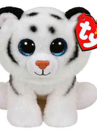 М'яка іграшка TY Beanie Babies Білий тигр Тундра 15 см (42106)