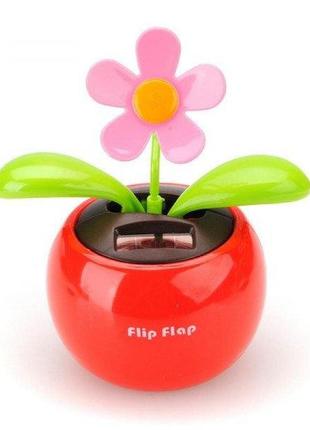 Іграшка Танцюючі квіти на сонячній батареї 3 шт. BTB (51086)