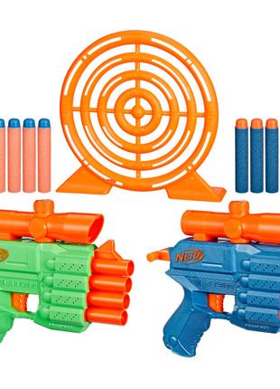 Набір бластерів ​NERF Elite 2.0 Face off target (F8273)