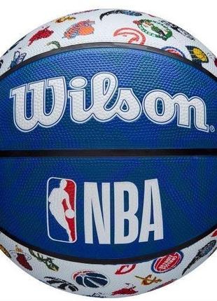 М'яч баскетбольний Wilson NBA ALL TEAM Outdoor Size 7 (WTB1301...