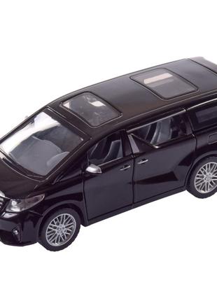Автомодель Автопром Toyota Alphard чорна (68481/68481-1)