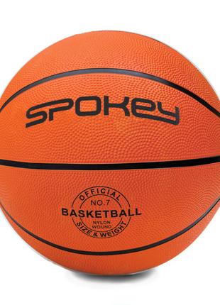 Баскетбольний м'яч Spokey CROSS розмір 7 Orange-Black (s0261)