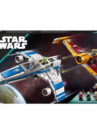 Конструктор LEGO Star Wars Винищувач Нової Республіки «E-Wing»...