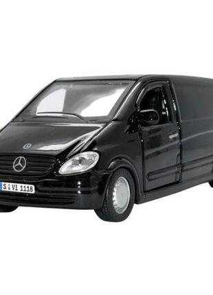 Автомодель Bburago Mercedes-Benz Vito чорний 1:32 (18-43028 bl...