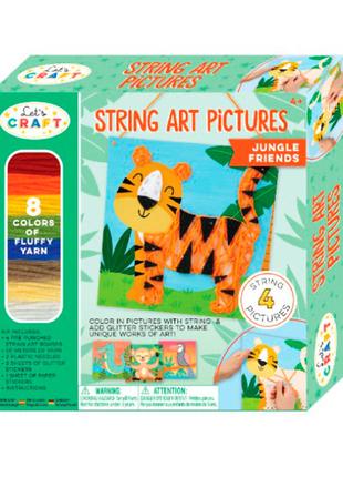 Набір для творчості Let's Craft String Art Тропічні джунглі (S...