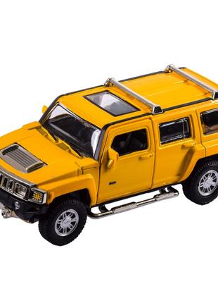 Автомодель Автопром Hummer H3 жовта (68321/68321-1)