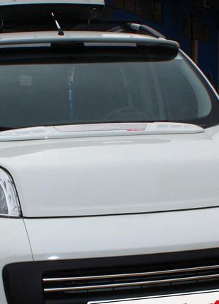 Козирок на капот (під фарбування) для Fiat Fiorino/Qubo 2008-2...
