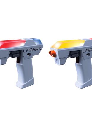 Ігровий набір для лазерних боїв Laser X Micro для двох гравців...