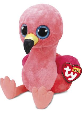 М'яка іграшка TY Beanie Boo's Фламінго Хільда 25 см (37262)