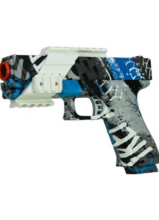Іграшковий пістолет Shantou Jinxing Fluorescence біло-синій (R...