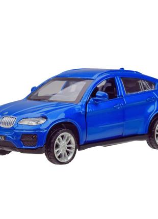 Автомодель Автопром BMW X6 синя 1:43 (4306/4306-2)