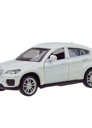 Автомодель Автопром BMW X6 біла 1:43 (4306/4306-3)