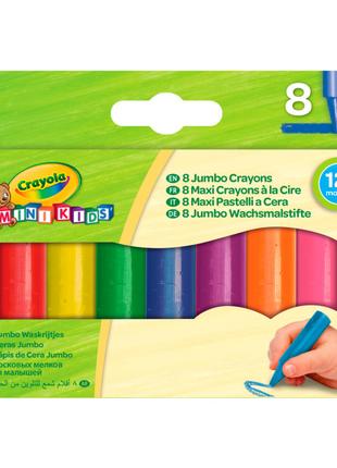 Набір воскової крейди Crayola для малюків 8 шт (256241.148)