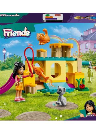 Конструктор LEGO Friends Пригоди на котячому ігровому майданчи...