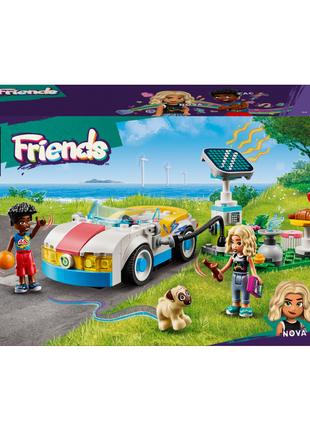 Конструктор LEGO Friends Електромобіль і зарядний пристрій (42...