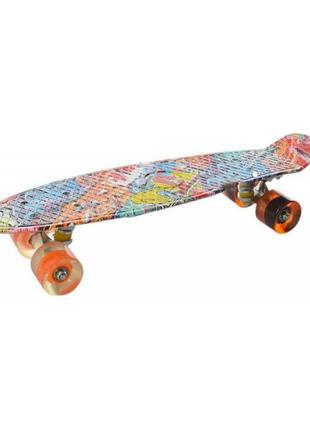 Скейтборд PROFI MS 0748-8 multicolor (SKL1375)