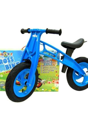 Біговел Kinderway Cross Bike блакитний (KW-11-016 СІН)