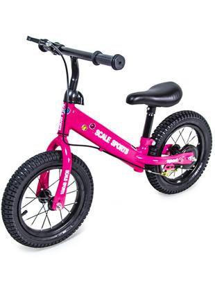 Велобіг Scale Sports надувні колеса Pink (75469587)