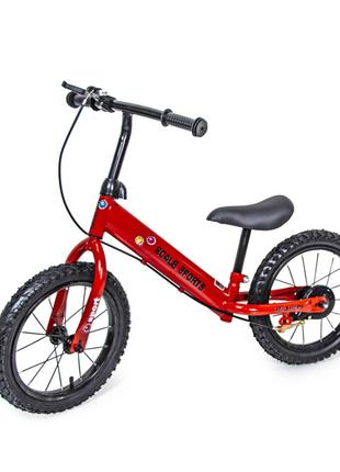Велобіг Scale Sports. Red (надувні колеса) 801767724