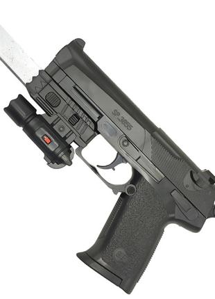 Дитячий іграшковий пістолет Bambi SP3855-R на кульках