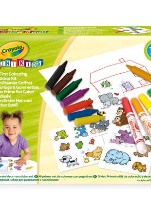 Набір для творчості Crayola Mini kids Мій перший набір для мал...