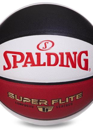 М'яч баскетбольний SPALDING 76929Y №7 Білий червоний