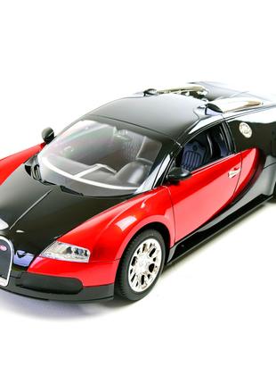 Автомодель MZ Bugatti Veyron на радіокеруванні червоно-чорна 1...