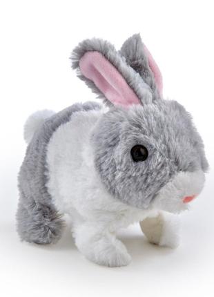 Інтерактивна іграшка Addo Кроленя мале біло-сіре (315-11161-B)