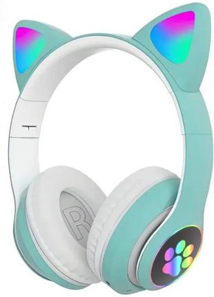 Навушники Bluetooth MDR CAT ear CAT ear VZV-23M 7805 з підсвіч...