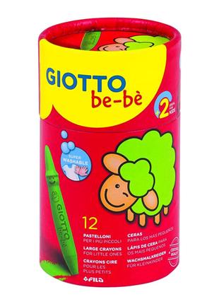 Воскові олівці Fila Giotto Bebe 12 кольорів (472100)