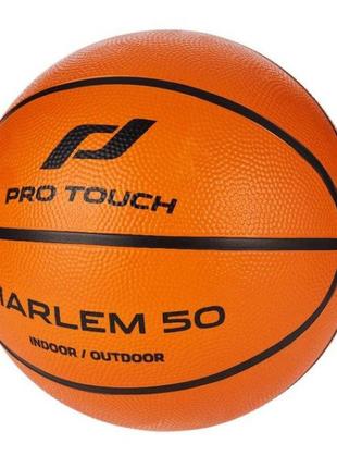 М'яч баскетбольний PRO TOUCH Harlem 50 чорно-жовтогарячий 7 80...