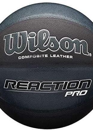 М'яч баскетбольний Wilson REACTION Pro 295 NA/BL SZ7 (WTB10135...