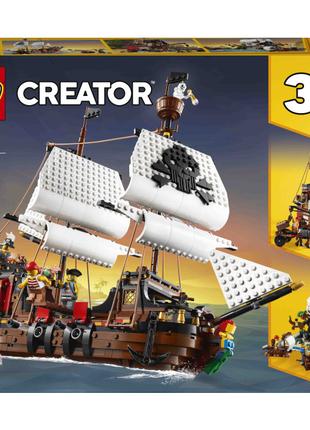 Конструктор LEGO Creator 3 v 1 Піратський корабель (31109)